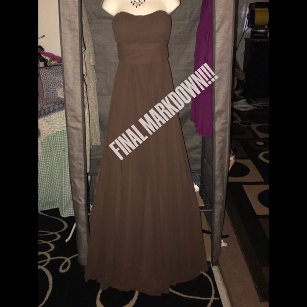 Full length formal dress